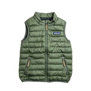 Patagonia Olive Green Puffer Vest